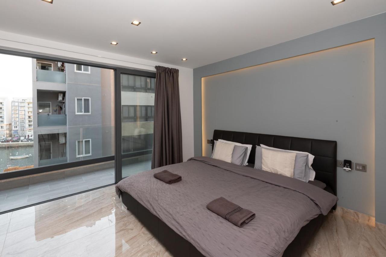 Luxury 2 Bed Apartment In The Heart Of St Julians San Ġiljan Exterior foto